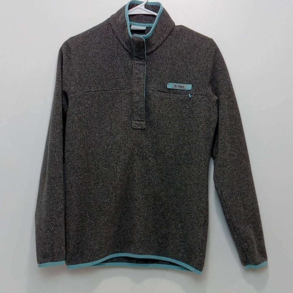 Columbia Performance Fishing Gear Snap Buttons Pullover Men's Sz Med EUC NICE!